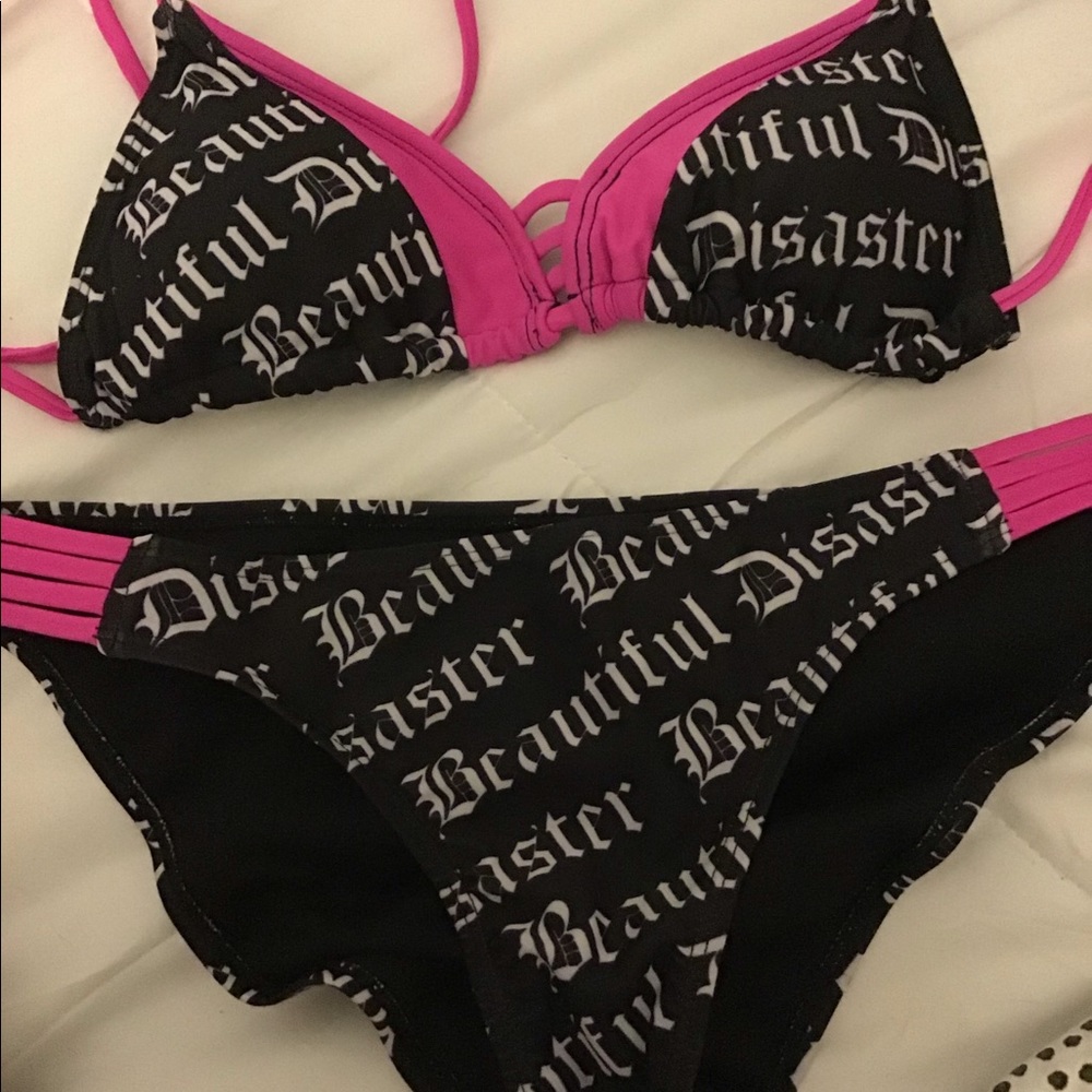 Beautiful disaster bikini